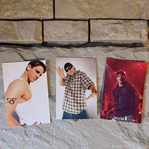 98 Degrees Set of 3 Promo Collector Photos vintage lot RARE Memorabilia Bundle